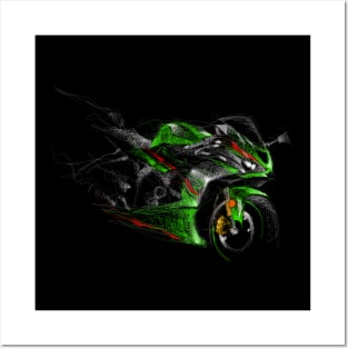 Kawasaki Ninja Posters and Art Prints for Sale | TeePublic